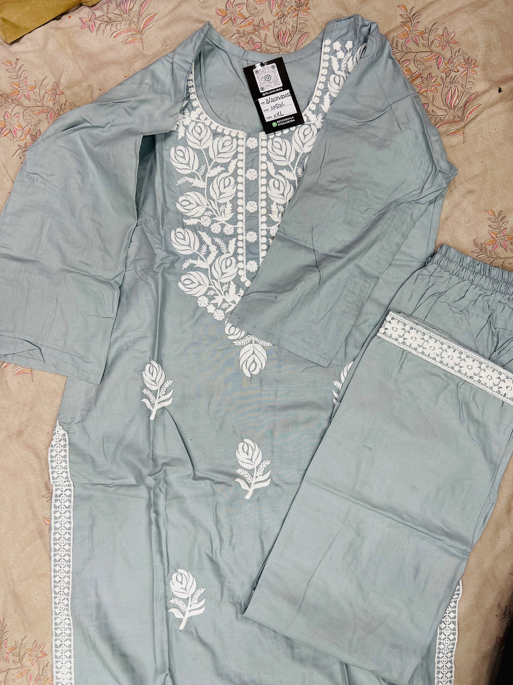 Aadhya Luckhnowi Kurti Set