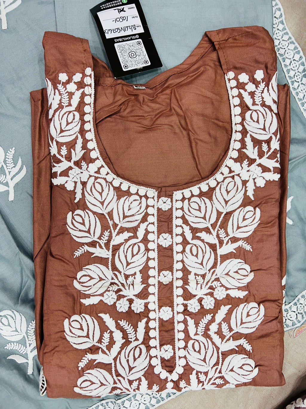 Aadhya Luckhnowi Kurti Set